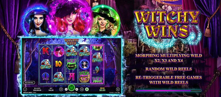 Witchy Wins Slot Machine Witchy Wins Slot Machine