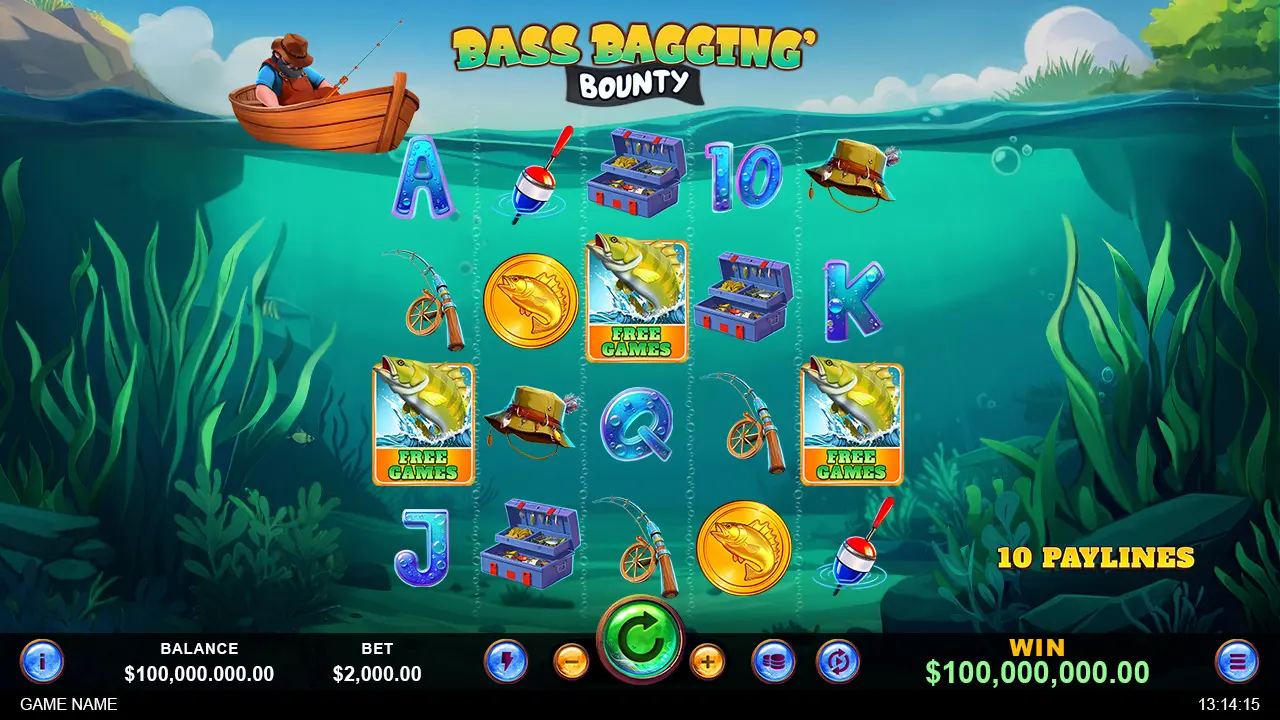 Bass Baggin Bounty Slot Bass Baggin Bounty Slot Gameplay
